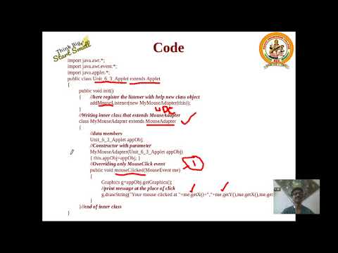 Dr Ssn Java Programming Applets Unit 6 Lec3