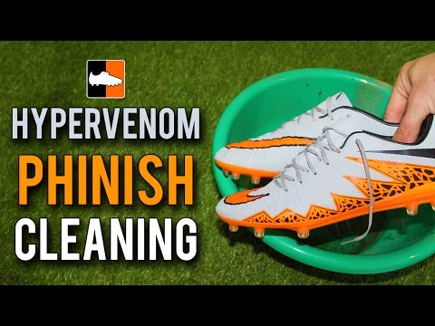 How to Clean the Nike Hypervenom Phinish - Silver Storm Edition