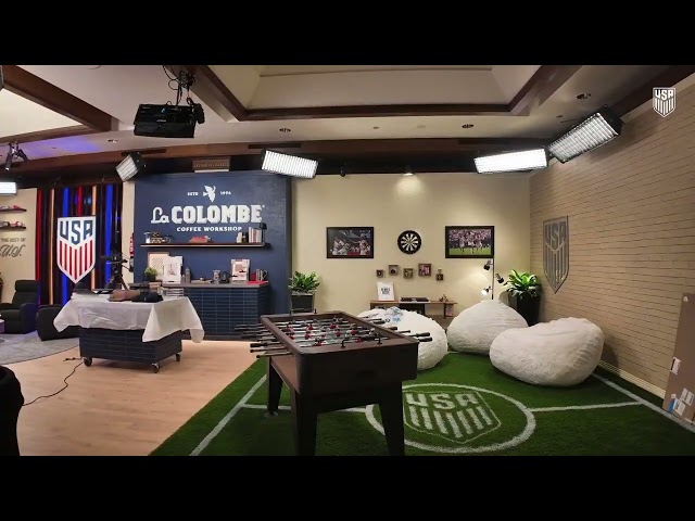 Behind the scenes of Stars & Stripes House being built! | Presented by La Colombe