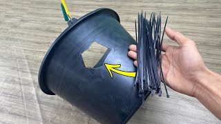 STOP BUYING NEW! Repair All Broken Plastic Parts Using Cable Ties