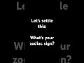 What's your zodiac sign? #music #automobile #musicgenre #lyrics