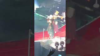 Pink Little Caesars arena 2019 we’re not broken just bent