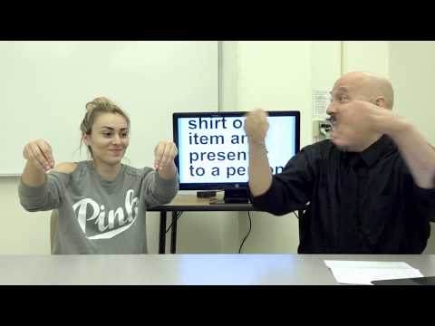 Customer Service Sign Language Retail ASL Cassie