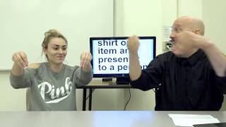 Customer Service Sign Language (Retail) (ASL) (Cassie)