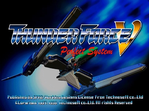 PSX Thunder Force V: Perfect System