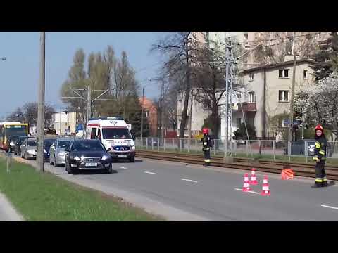 Alarmowo karetka Mercedes P w01 48 WSPRiTS Warszawa