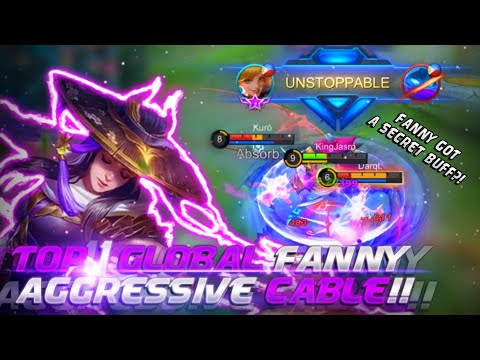 OMG!! FANNY SECRET BUFF?! TOP 1 GLOBAL FANNY GAMEPLAY!