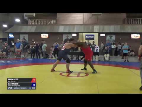 97-130 Semis - Aaron Hayes (Iewa Veterans) vs. Glen Amador (Bronco WC)