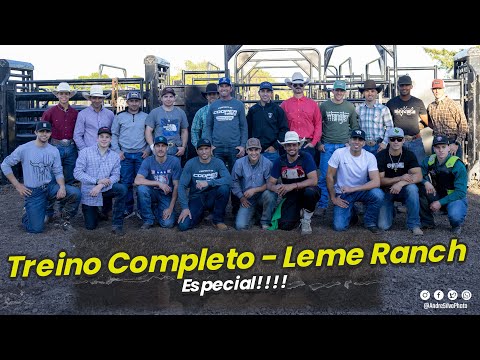 Treino completo no Rancho do Bi Campeão Mundial José Vitor Leme