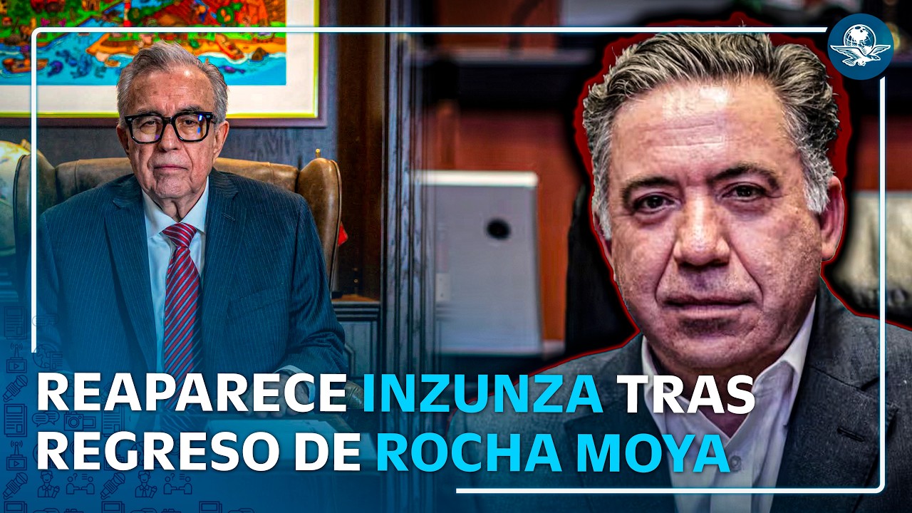Inzunza reaparece tras regreso de Rocha Moya; gobernador suspende reunión con alcaldes