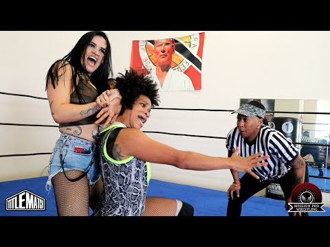 Shaul Guerrero vs La Rosa Negra w/ Jazz as Referee (Women's Wrestling)