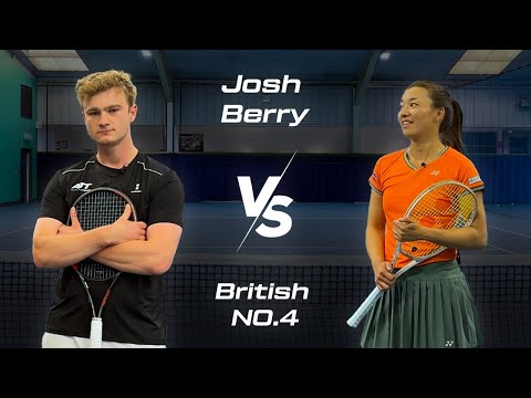Josh Berry (Advanced club player) vs  Lily Miyazaki British No.4 (WTA 138)