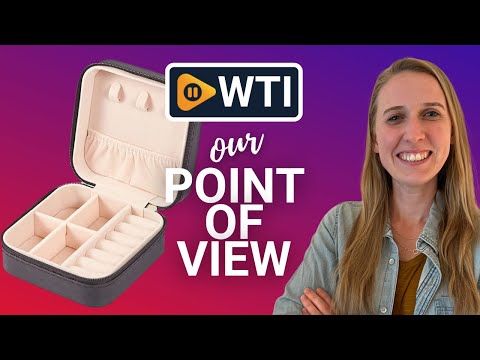 PU Leather Small Jewelry Box - WTI product video review