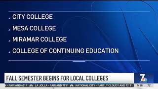 KNSD-SD: First Day of Fall Semester Begins at the SDCCD