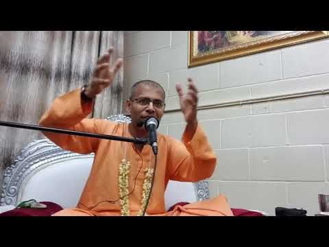 ISKCON Scarborough - Radhastami - Wonderful class by Dr Keshav Anand das