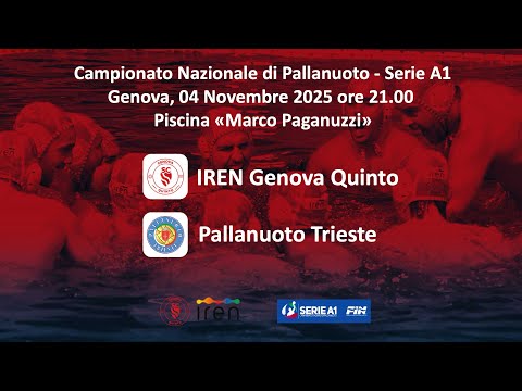 Iren Genova Quinto - Pallanuoto Trieste
