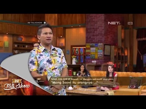 Ini Talk Show - Penasaran Part 2/4 - Tara Basro, Arumi Bachsin