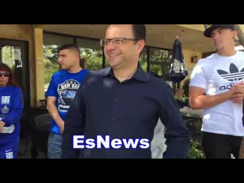 Brandon Rios Rolling WIth Alex Luna In Lancaster CA Fights Tomorrow EsNews Boxing