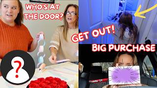 WHO'S TRYING TO GET IN? | SHE'S BACK! | BIG PURCHASE | Family 5 Vlogs