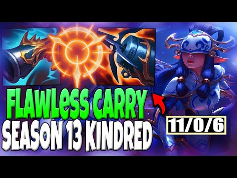 Dominate The Jungle With Crit Kindred Flawlessly! (Mega Burst Crit Kindred Shreds Squishies)