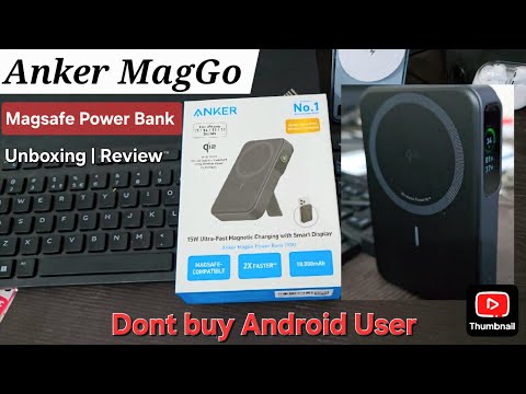 Anker MagGo power Bank 10K | Magsafe power bank  | Wireless Power Bank