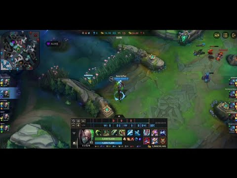 One For All Singed Full AP Pentakill | Wild Rift