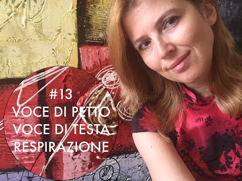 LEZIONE CANTO 13   voce di petto, voce di testa, respirazione | CORSO DI CANTO
