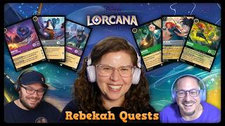 Behind the Scenes of Lorcana 🔥 Official Caster @RebekahQuests Interview
