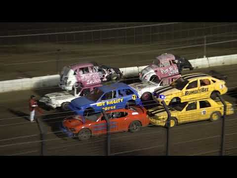 Perris Auto Speedway Double Decker Main Event 6-3-23  Worst rollover ever seen  since it has started