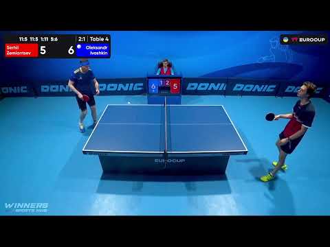 18:00 Serhii Zemiantsev  - Oleksandr Ivashkin 17.08.2023 TT Euro.Cup Ukraine Star.  TABLE 4