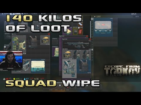 140 kg of Loot - The NEW Thiccest Raid of 12.4 - Escape From Tarkov