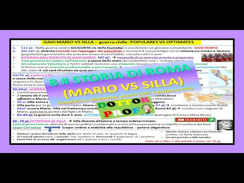 #8 HISTORY OF ROME ⚔: MARIO VS SILLA, opitmates vs populares, social war, civil war, summary