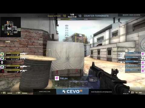 CEVO-Intermediate CS:GO Season 3 Playoffs LB Finals: PINK vs. Capax Infiniti on de_cache