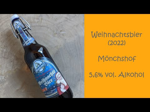 Mönchshof Weihnachtsbier - Verkostungsvideo