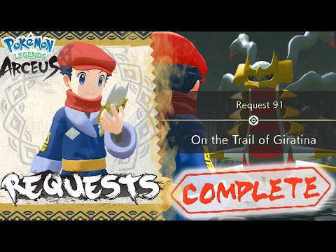 Pokemon Legends Arceus Request 91 Soluzione "Sulle tracce di Giratina" Come sbloccare e guida