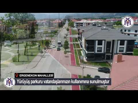Egenekon Mahallesi’nde yürüyüş parkuru vatandaşlarımızın kullanımına sunulmuştur. 20.06.2023