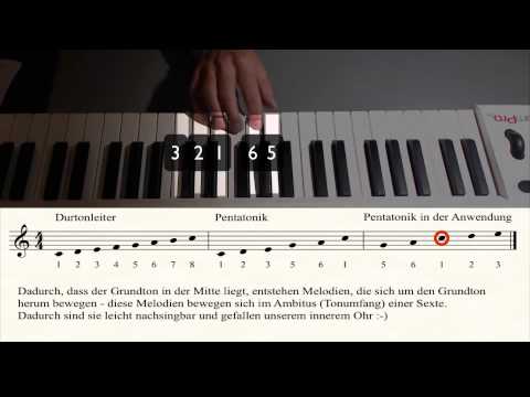 Wie improvisiert man eigentlich mit der Pentatonik?