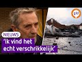 Een grote puinhoop in Hedel na jaarwisseling