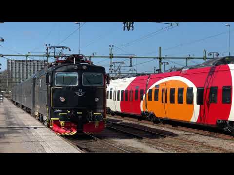 Svenska tåg del 7 - Norrköping Centralstation