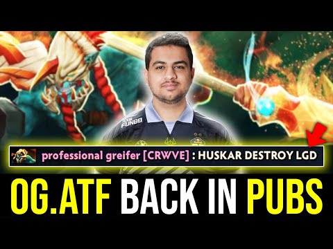 AMMAR back in pubs with his HUSKAR - "HUSKAR DESTROY LGD" DOTA 2