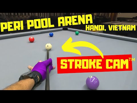 The Ultimate Pro Player Head Cam Experience In Vietnam at Peri Pool Arena, Hanoi