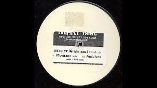 Trumpet Thing Need You Right Now Force Mass Motion Remix