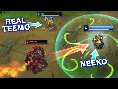 LEAGUE OF NEEKO MONTAGE - 200 IQ Baits and Outplays