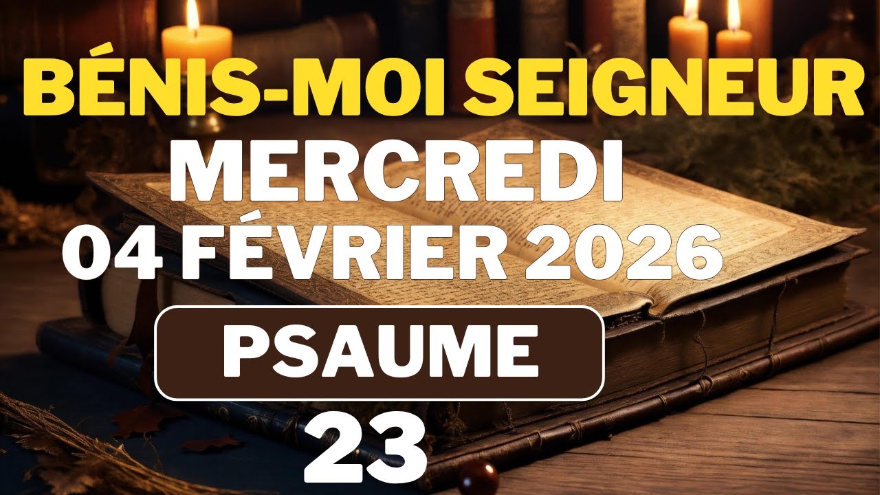 ✝️PRIÈRE du JOUR - Vendredi 07 Mars 2025 - Évangile et Psaume du matin - Prière de Bénédiction