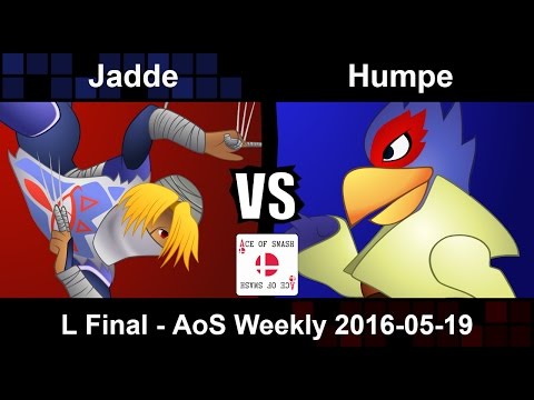 Jadde (Sheik) vs Humpe (Falco) - Losers Final AoS Weekly 2016-05-19
