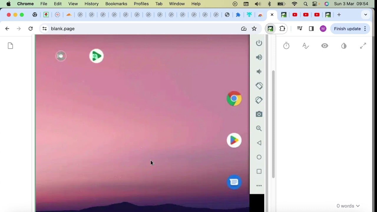 MyAndroid android emulator extension - video demo