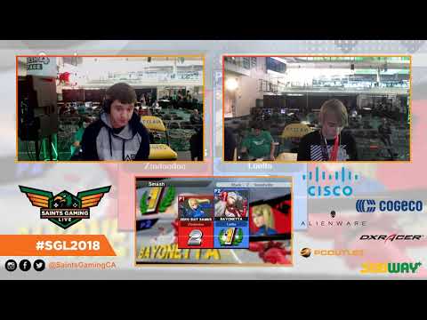 SGL 2018 - Marss (Zero Suit Samus) vs. Tweek (Bayonetta) - Losers Quarterfinals