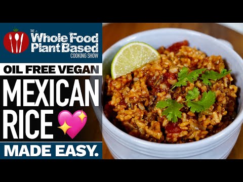 VEGAN MEXICAN RICE 🍚 Quick and easy Instant Pot recipe!