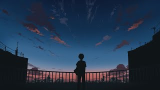 「せめて憧れはどうか 受け取って恋であり それ以上に目に映る全部 君のように見たかった」 - 海月に群青 / 鏡音レン - ナナホシ管弦楽団