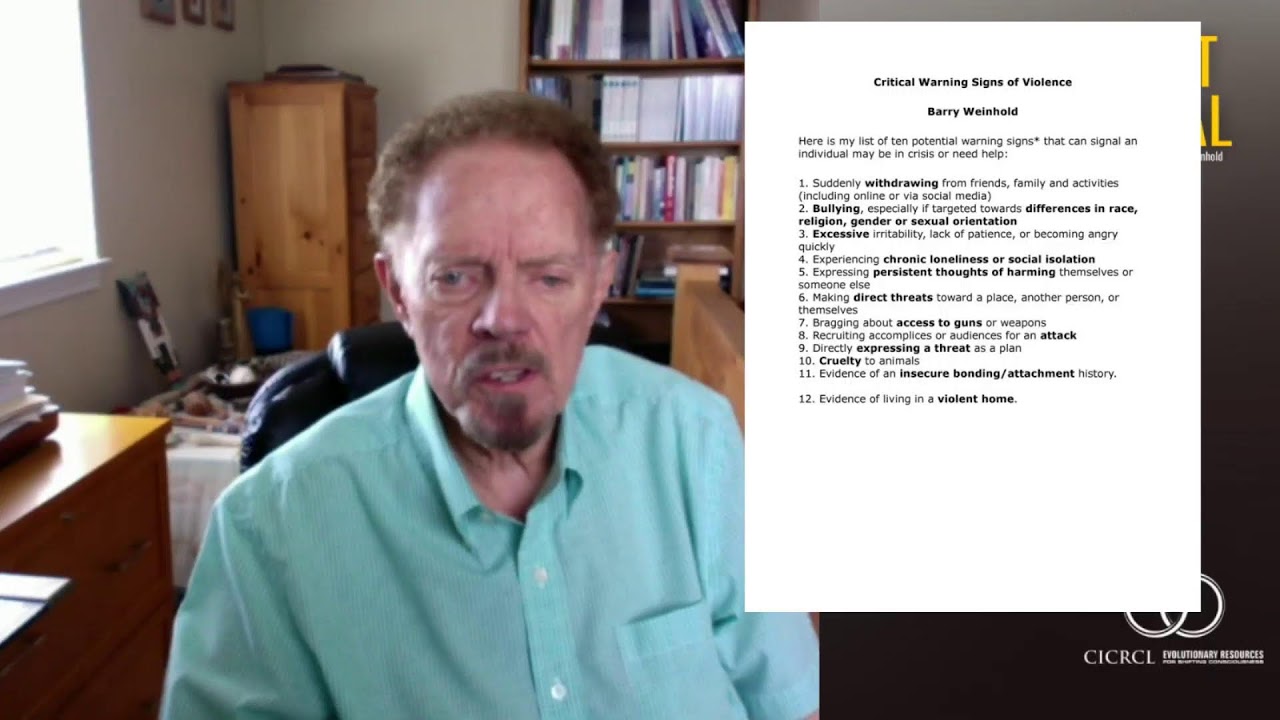 Critical Warning Signs of Violence of School Shooters | Dr. Barry Weinhold Vlog Series